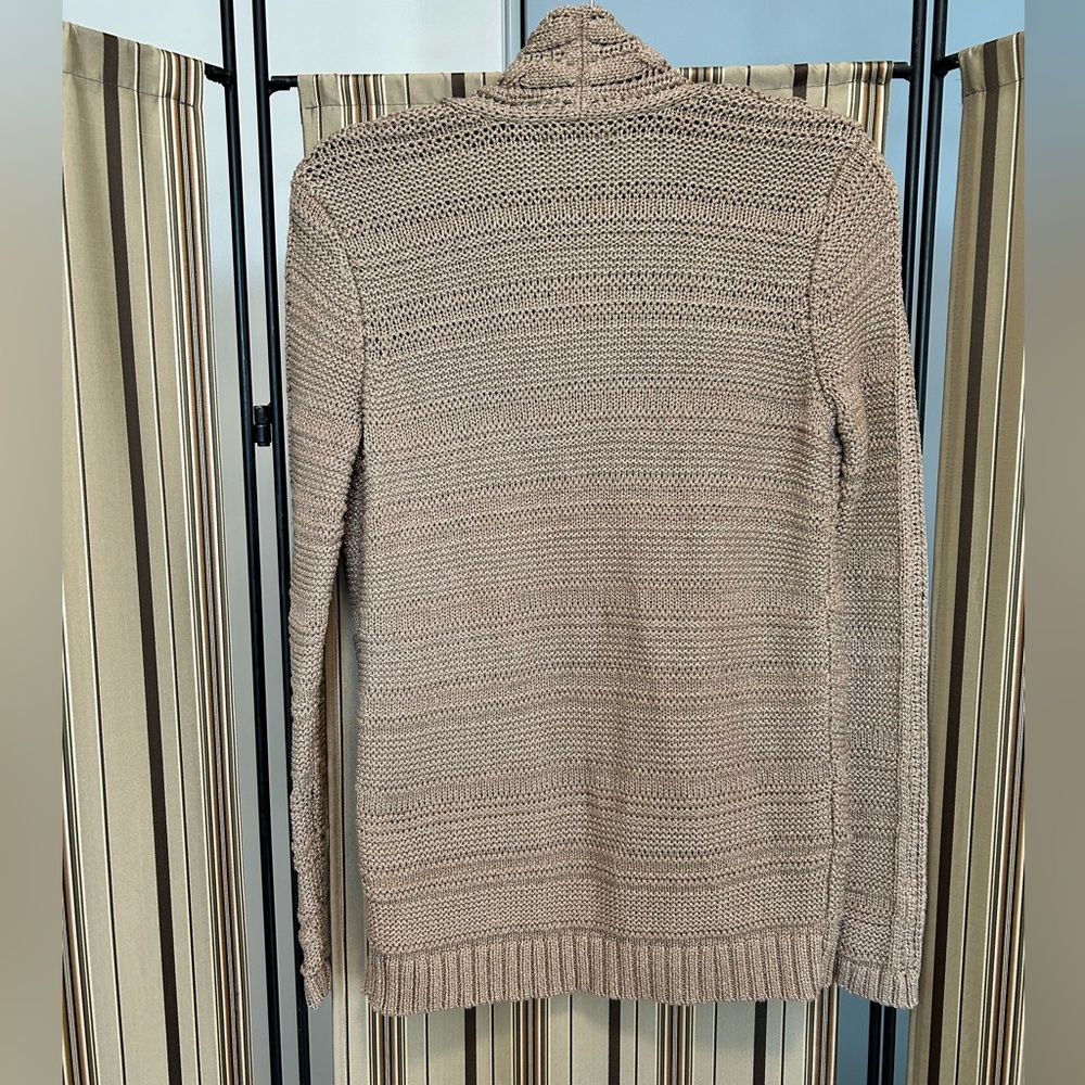 Metallic cable knit cardigan - Picture 2 of 9